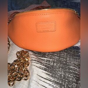 NEVER USED beautiful Pom Pom London crossbody bag